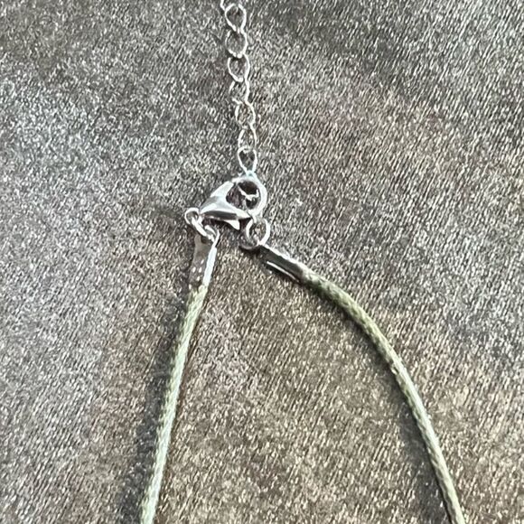 HANDCRAFTED Painted Pendant Necklace - Picture 6 of 6